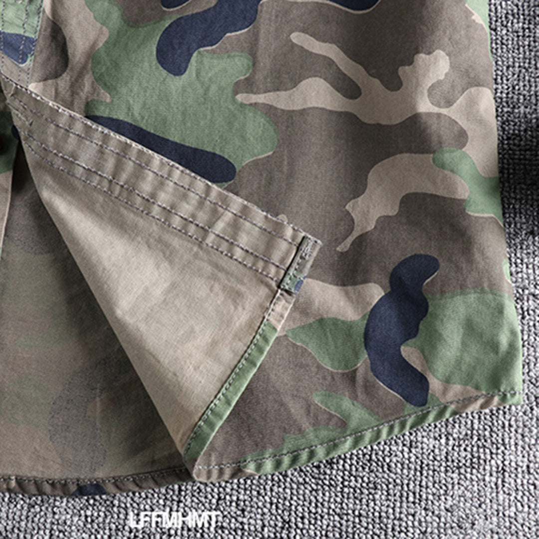 Levoire | Chemise Camouflage À Poches