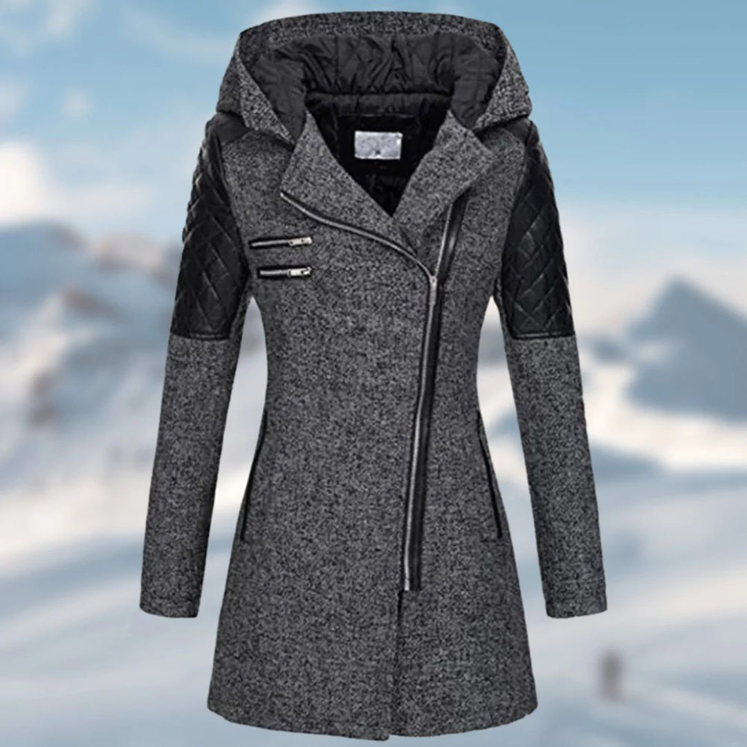Levoire - Manteau d'hiver moderne Gris foncé