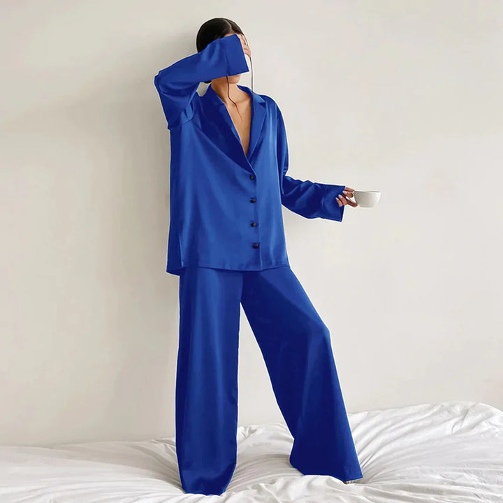 Levoire | Série De Pyjamas Pour Femmes Bleu