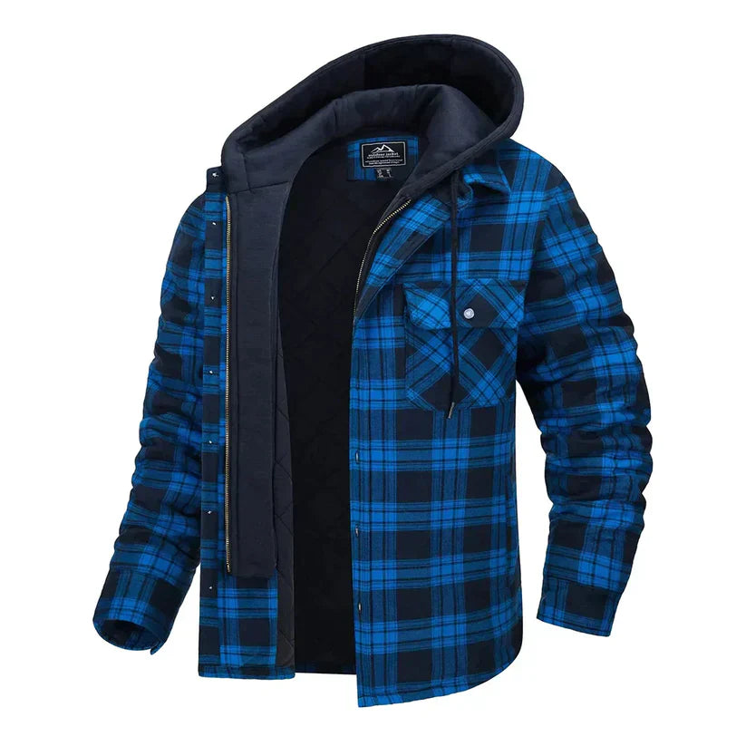 Levoire | Veste Élégante Noir Bleu