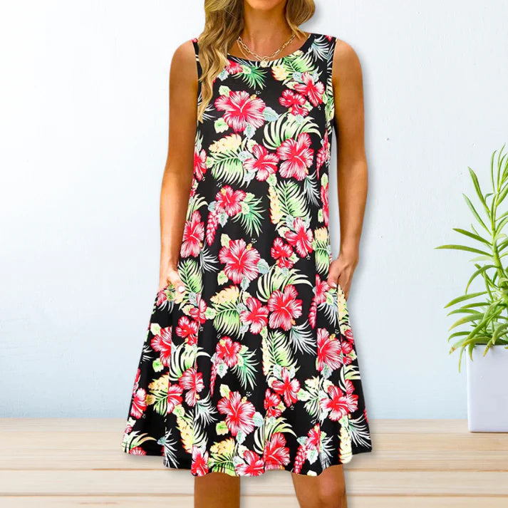 Levoire | Robe décontractée pour femmes Noir