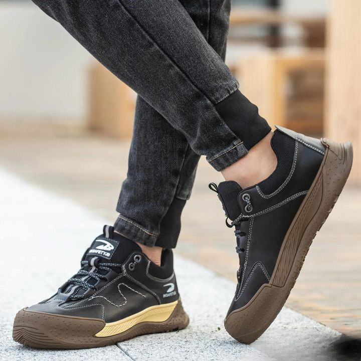 Levoire | Chaussures De Sécurité Durables Avec Une Semelle Très Robuste Pour Hommes Noir