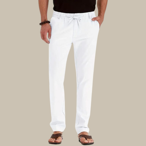 Levoire | Pantalons D'Été Confortables Avec Une Taille Élastique Et Une Coupe Ample