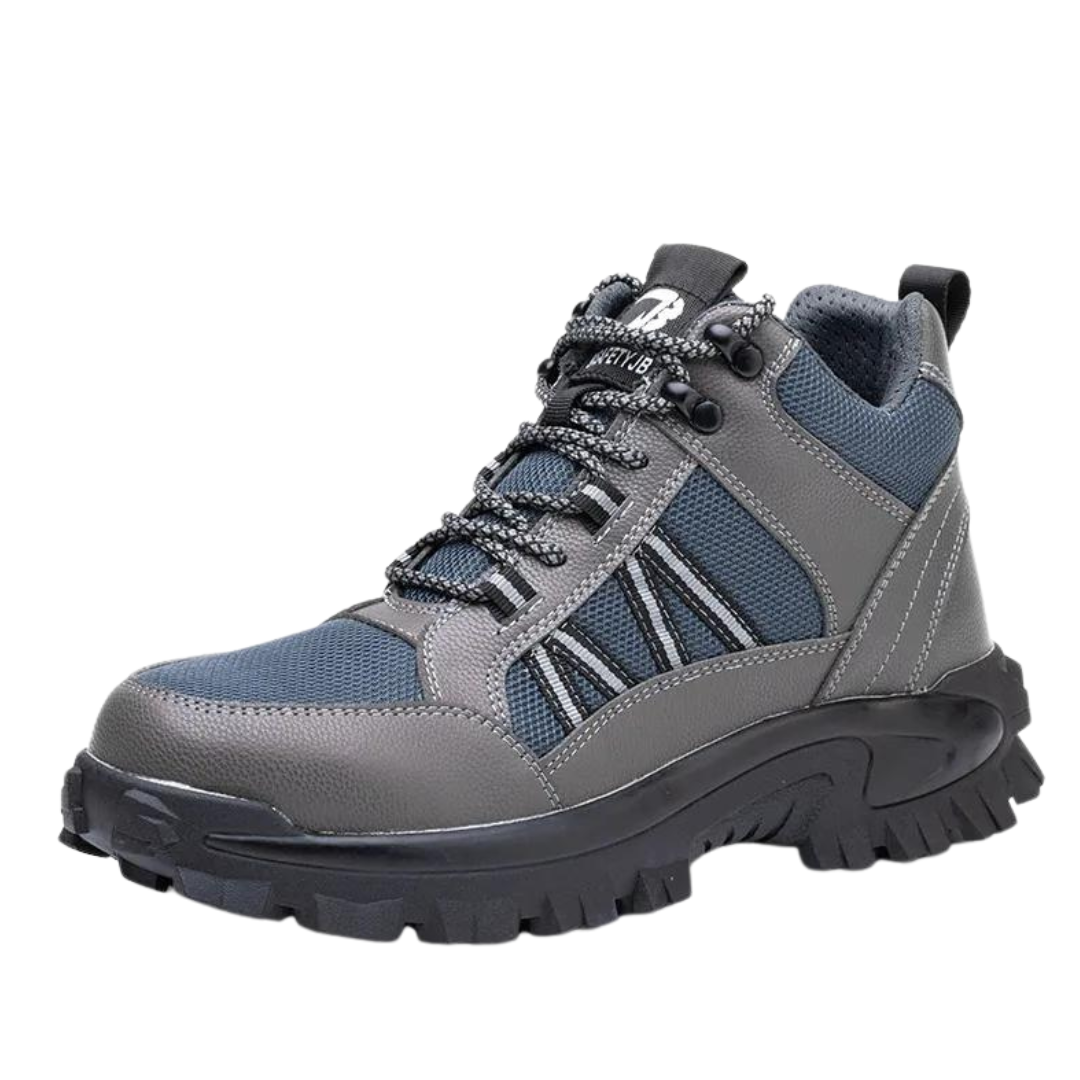 Levoire | Basses Chaussures De Sécurité Confortables Pour Hommes À Semelle Épaisse Bleu