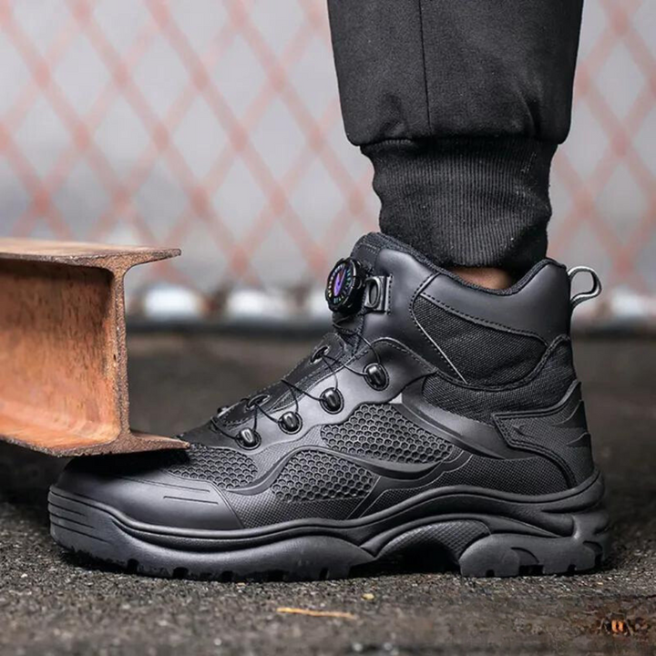 Levoire | Chaussures De Sécurité Suspendues Avec Semelle 3D Et Verrouillage Rotatif Pour Hommes