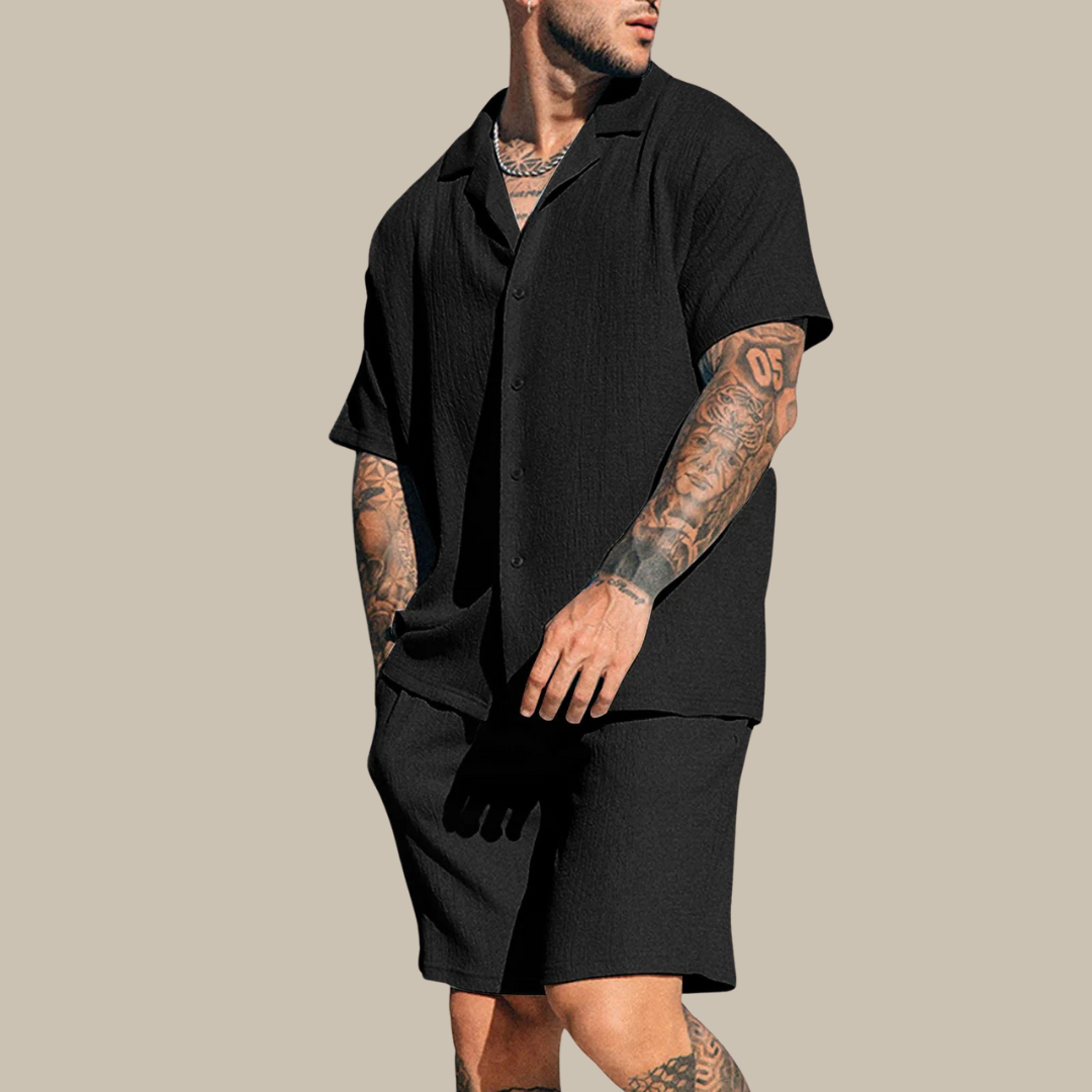 Levoire | Élégants Vêtements D'Été Pour Hommes noir
