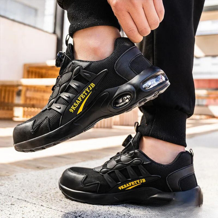 Levoire | Chaussures De Sécurité Suspendues Avec Semelle 3D Et Verrouillage Rotatif Pour Hommes