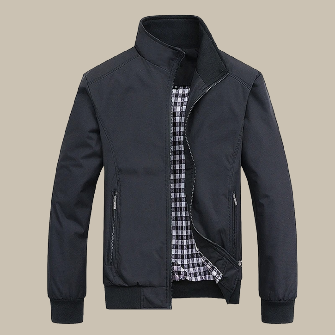 Levoire | Veste D'Été Relaxante Avec Col noir
