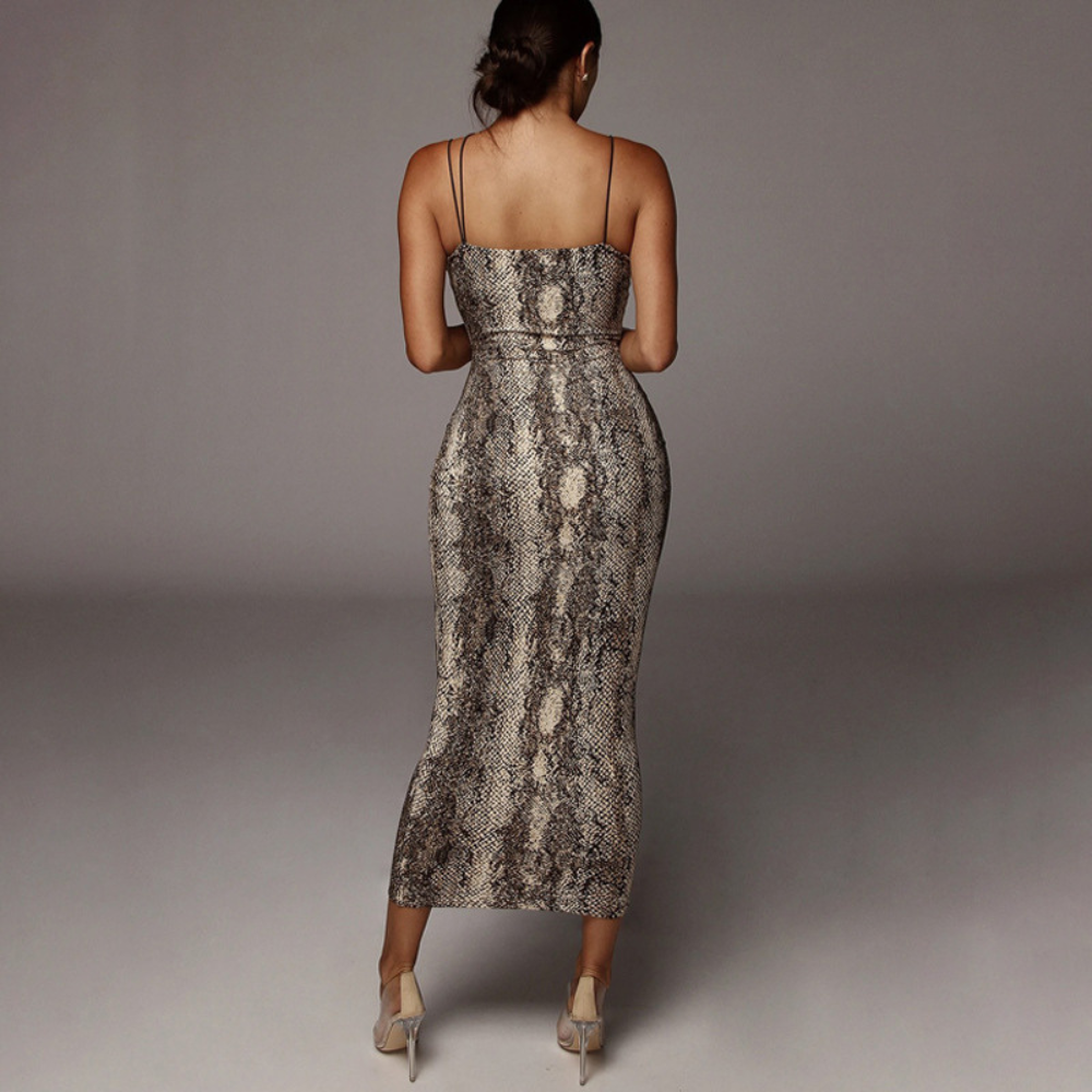 Levoire | Robe sexy avec des bretelles et un décolleté en V