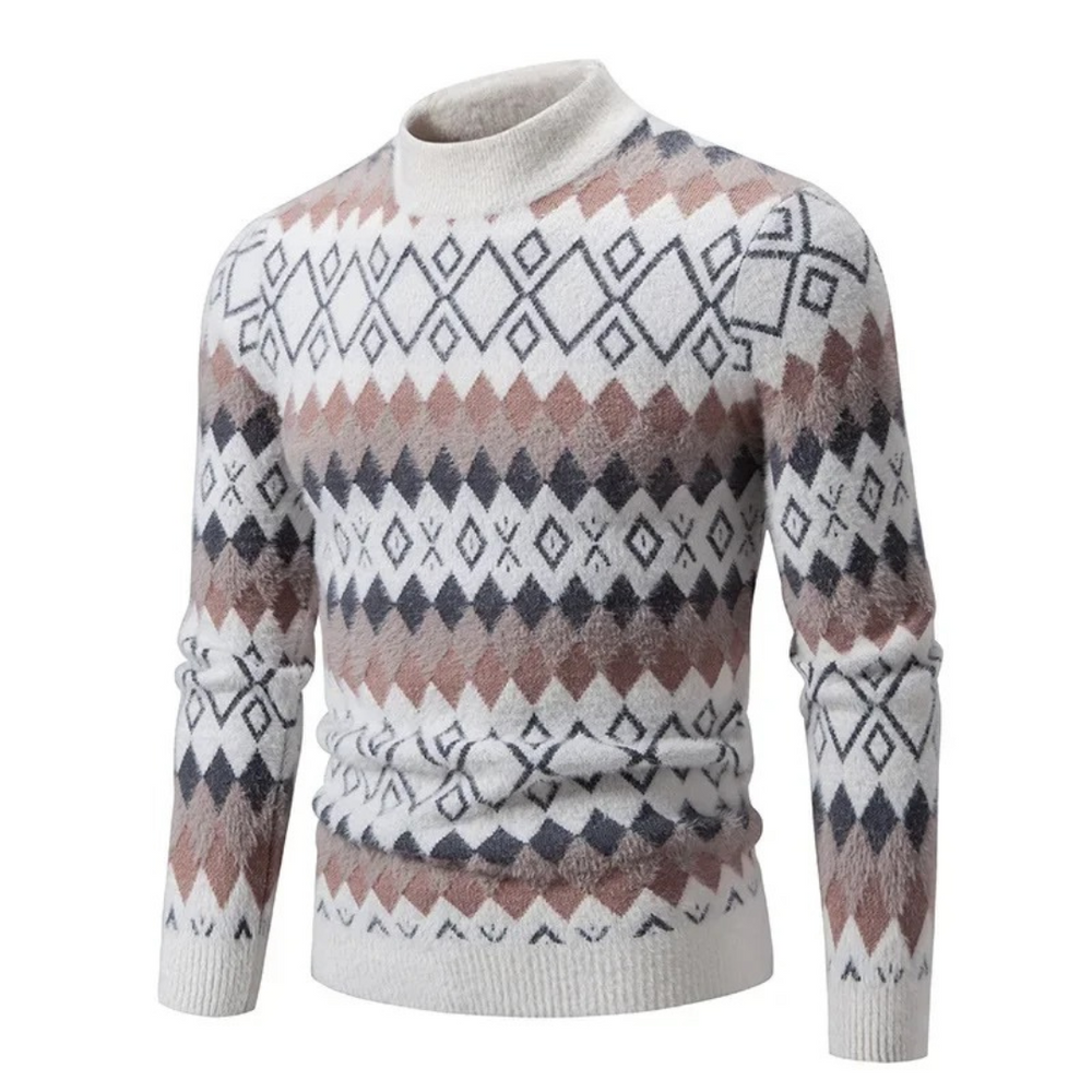 Levoire | Long Sleeve Sweatshirt With Round Neck For A Casual Style Blanc