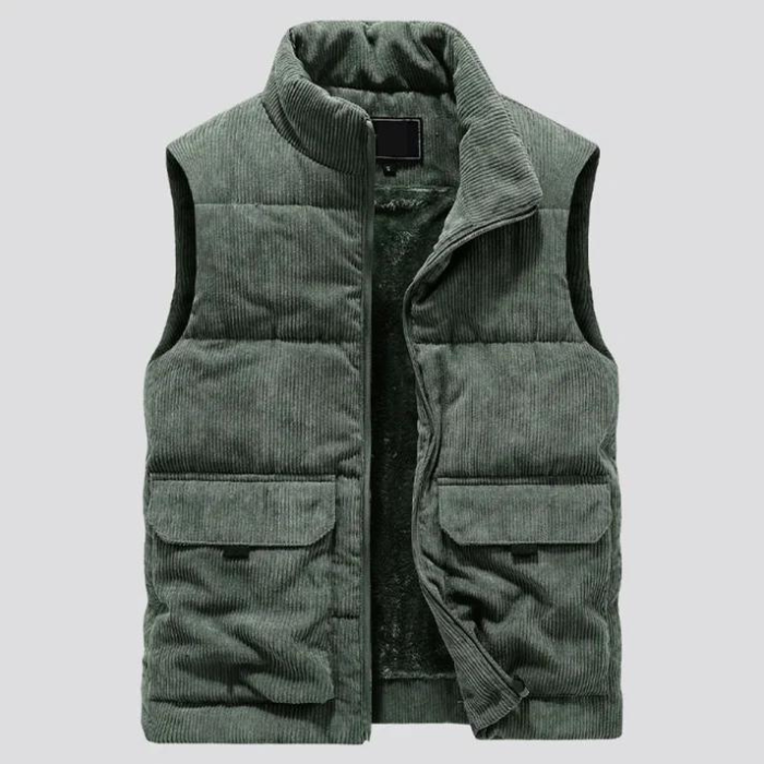 Levoire | Vestes Matelassées, Cordura, Fermeture Éclair, Vêtements D'Extérieur, Vêtements Pour Hommes Vert