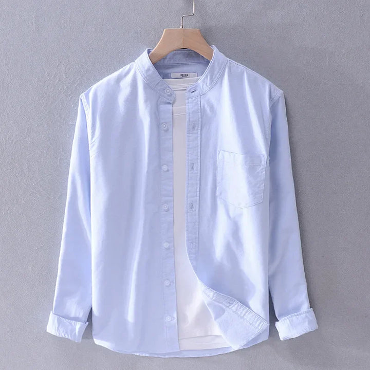 Levoire | Chemise En Coton Elegant Hommes Bleu ciel