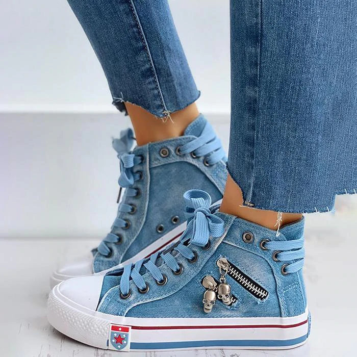 Levoire | Chaussures Pour Femmes Tendance Avec Semelle Intérieure Ergonomique Bleu clair
