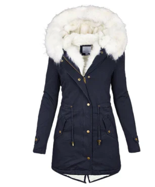 Levoire | Parka D'Hiver Pour Femmes Bleu
