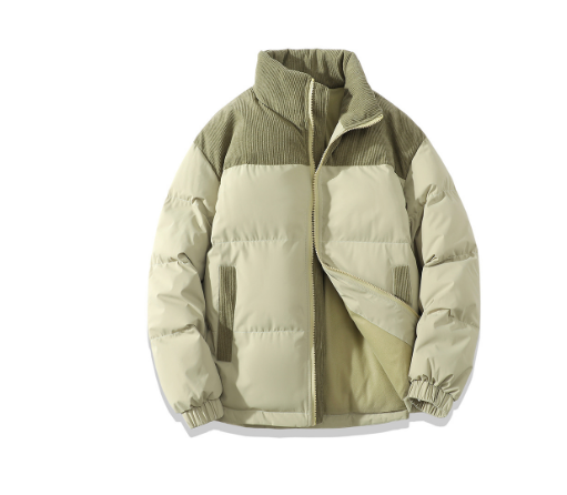 Levoire | Veste D'Hiver Chaude Au Design Moderne Vert
