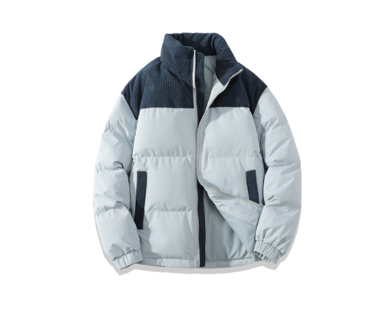 Levoire | Veste D'Hiver Chaude Au Design Moderne Bleu