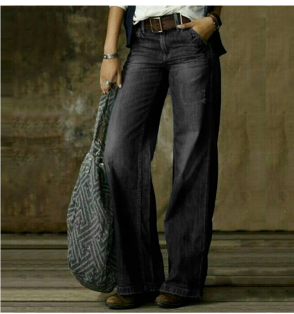 Levoire | Pantalon Décontracté Chic Gris clair