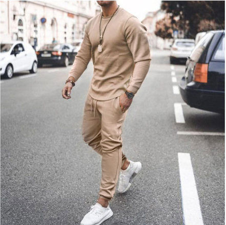 Levoire | Costume Chic Et Décontracté Pour Homme Khaki