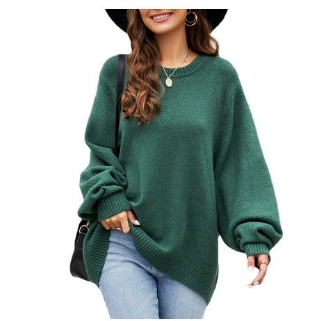 Levoire | Pull Surdimensionné Pour Femmes Vert Une taille