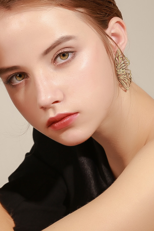 Levoire | Von Der Schmetterling Boucles D'Oreilles En Or Pour Femmes
