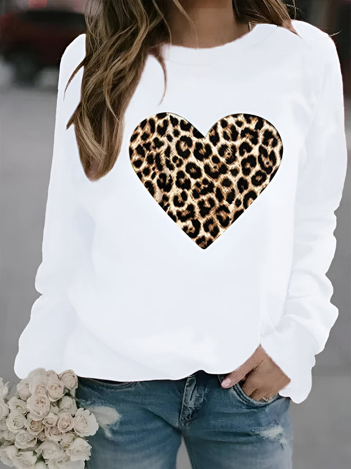 Levoire | Sweat À Motifs D'Animaux Blanc