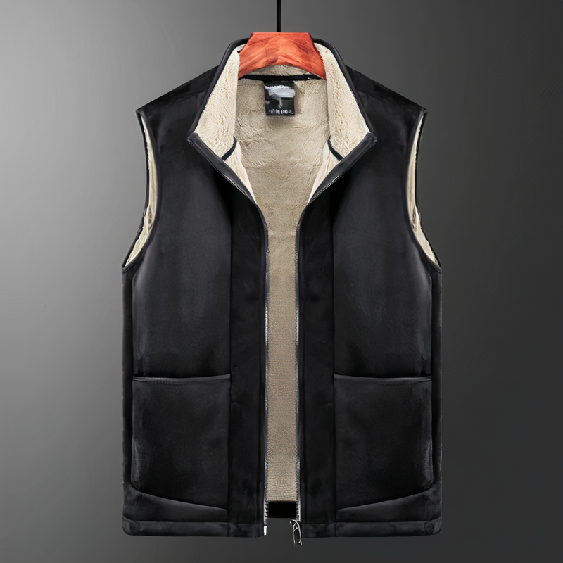 Levoire | Gilet en Cachemire avec Élégance et Confort pour Toutes Occasions Noir