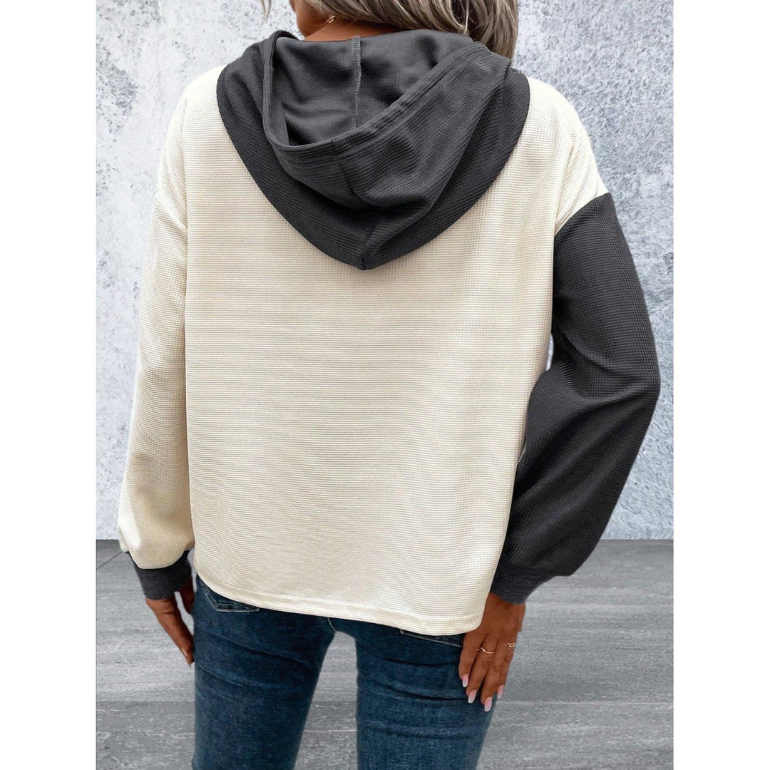 Levoire | Plus Size Paillettes Col Rond Manches Longues