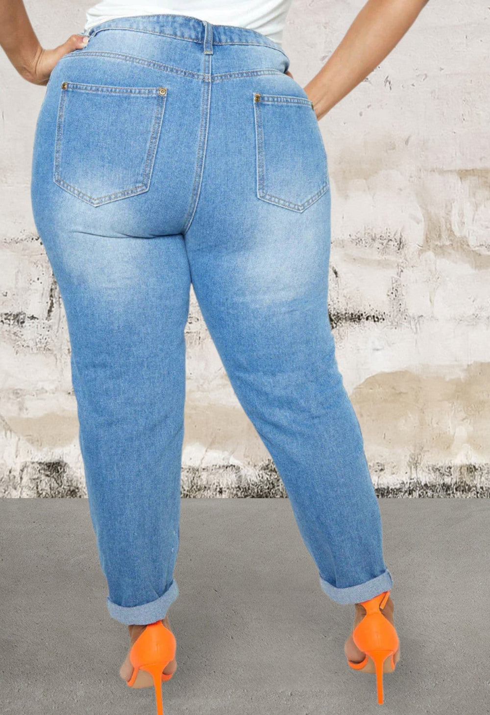 Levoire | Jeans Pour Femmes Avec Détail Déchiré