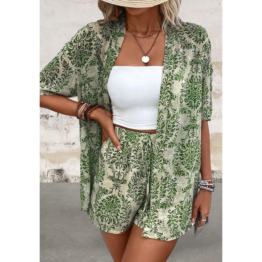 Levoire | Grande Taille Robe Maxi Sans Manches Verte