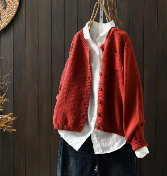 Levoire | Dou Cardigan Doux Rot