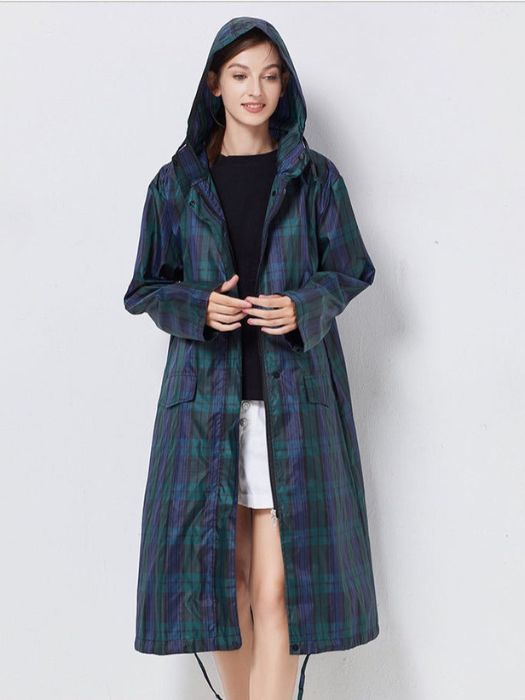 Levoire | Veste Coupe-Vent Et Veste De Pluie Pour Le Temps Changeant Bleu Vert