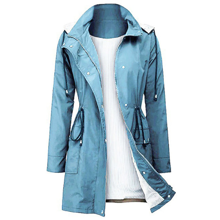 Levoire | Veste À Capuche À Manches Longues Avec Poches Bleu clair