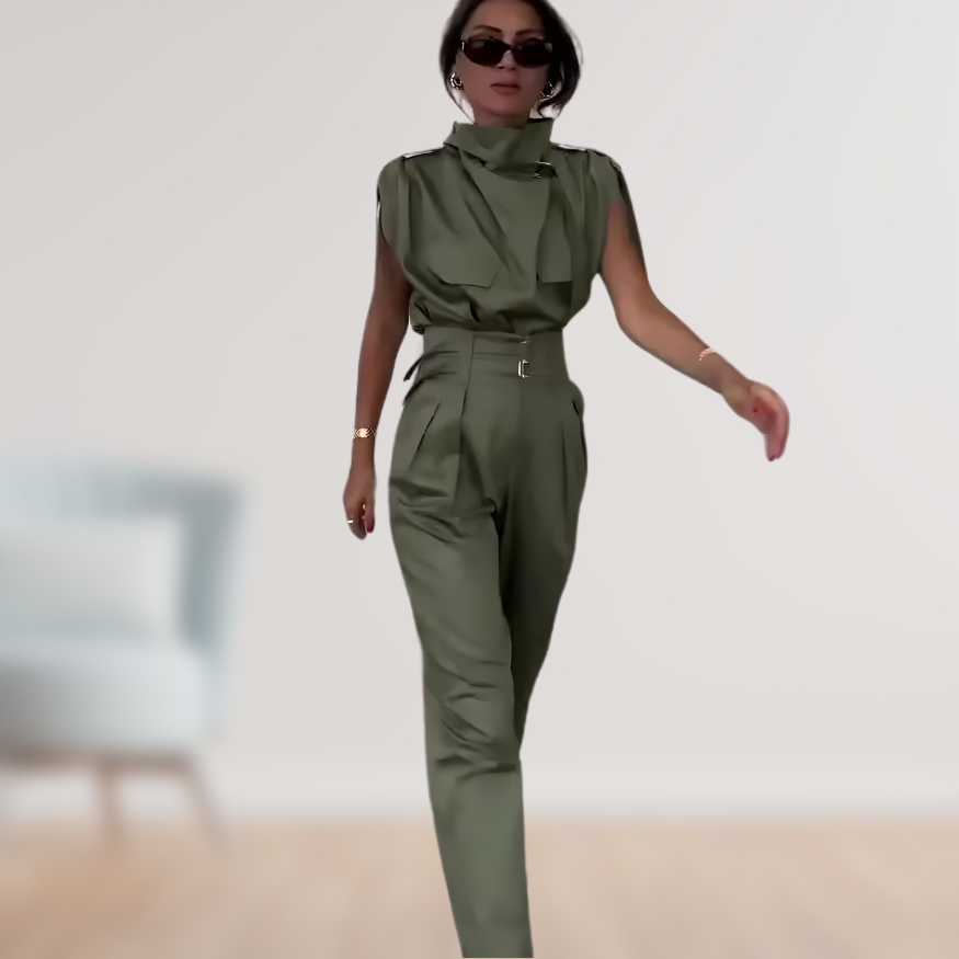 Levoire | Série avec un look décontracté Vert olive
