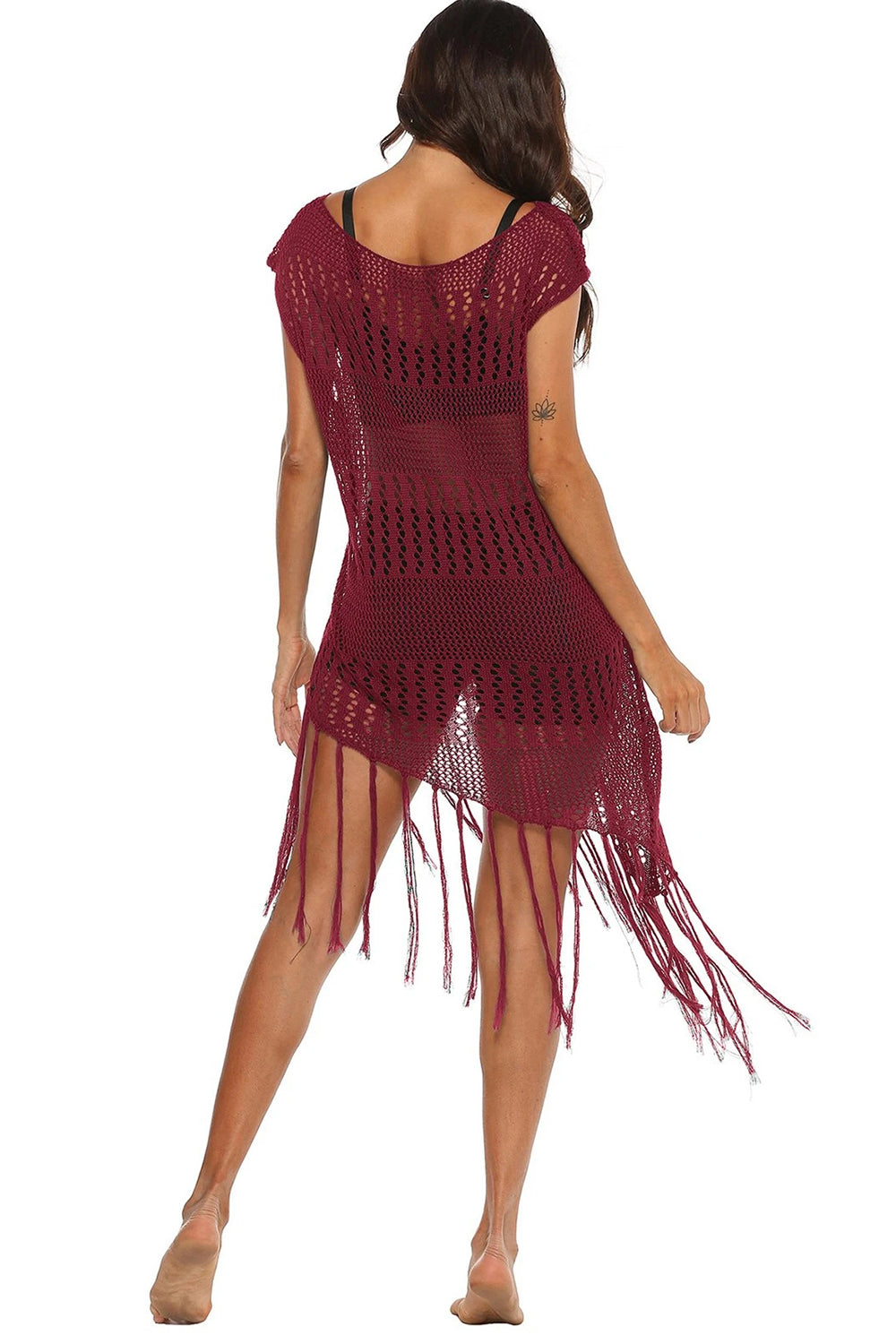 Levoire | Robe à franges en crochet