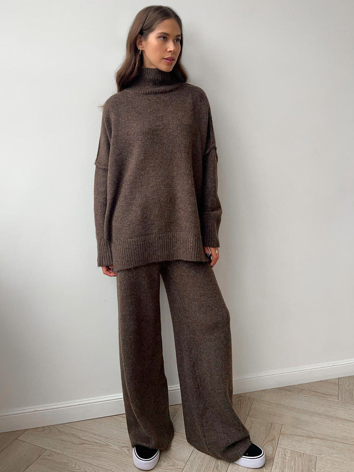 Levoire | Ensemble Lounge Confortable Pour Toutes Les Occasions brun foncé