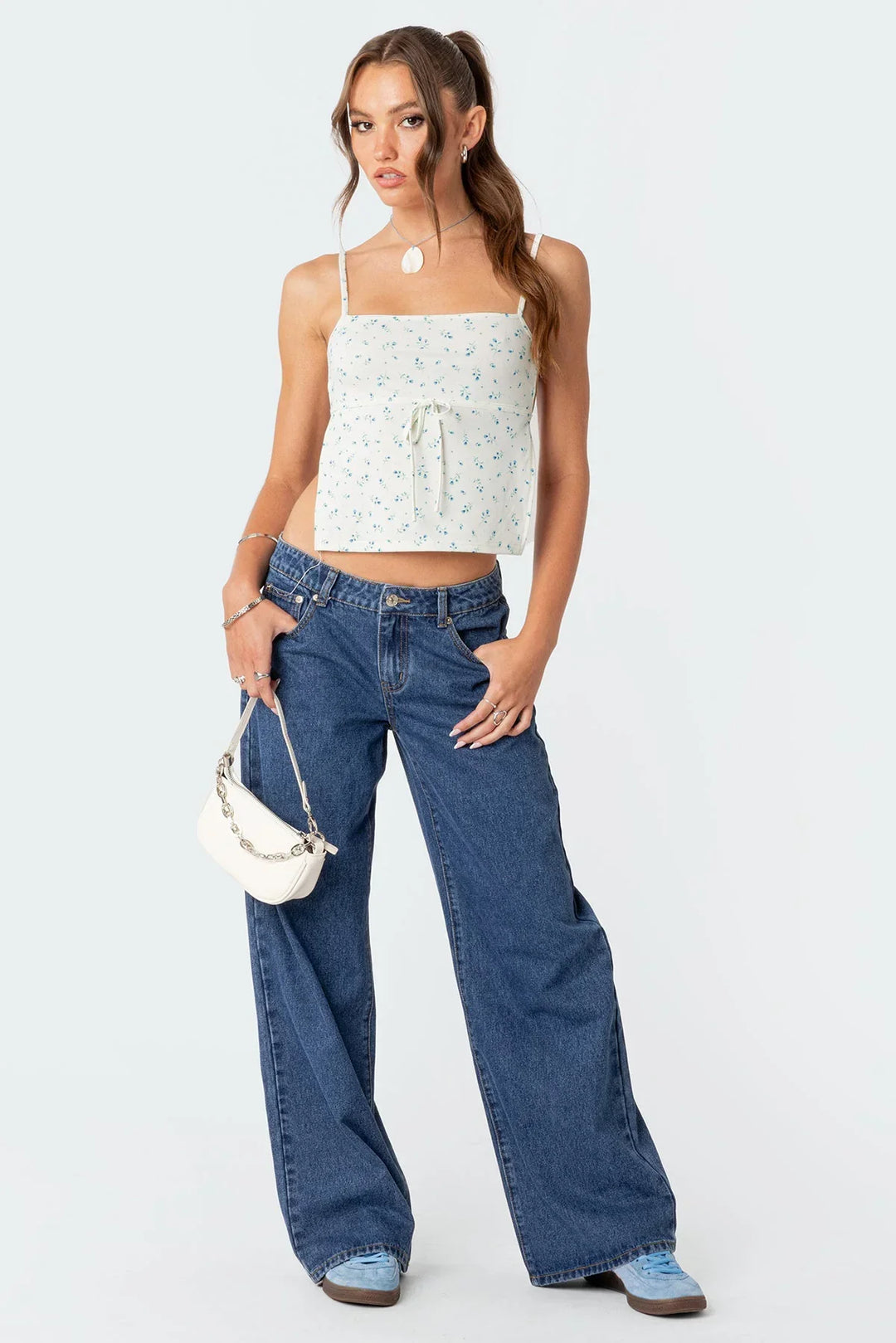 Levoire | Jean Taille Basse Bleu