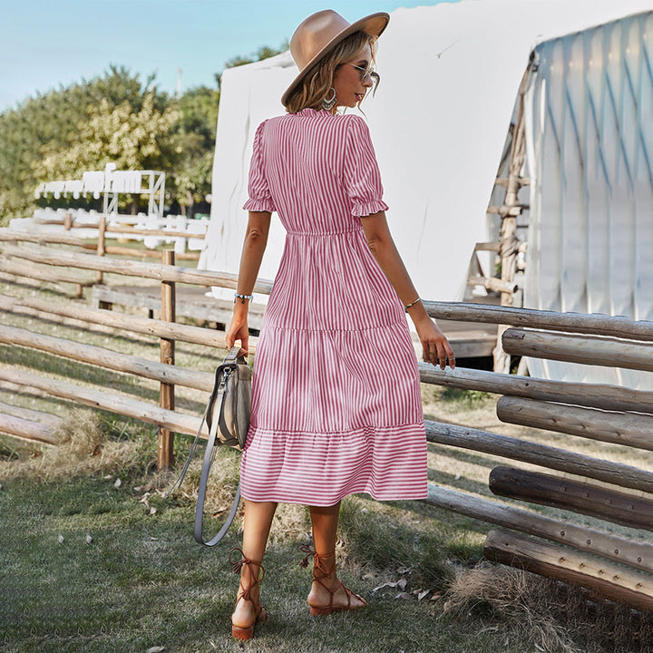 Levoire | Robe d'été rayée