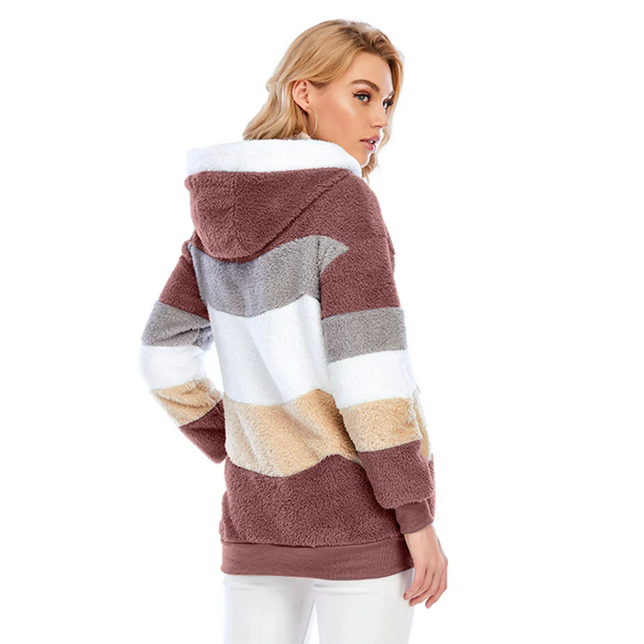 Levoire | Veste Douce Et Chaude Rot