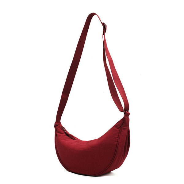 Levoire | Grand sac à bandoulière en nylon pour femmes Rot