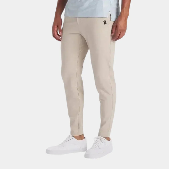 Levoire | Slim Fit Cross Pantalon Pour Hommes Beige