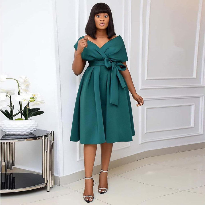 Levoire | haut bustier court avec de grandes bretelles festives Vert
