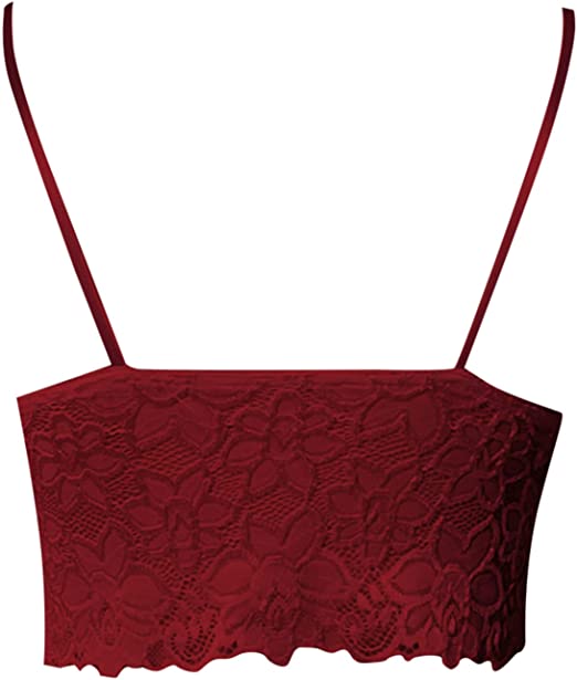 Levoire | Débardeur Crop En Dentelle Transparent