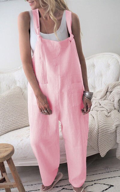 Levoire | Pantalons Salopettes Élégants Pour Femmes Rosa