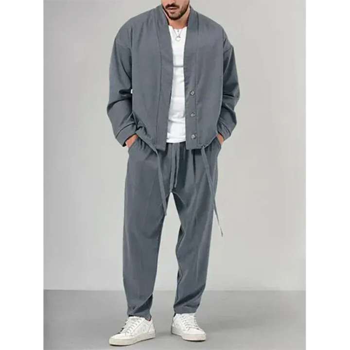 Levoire | Pantalon Confort Quotidien Femme Dunkelgrau