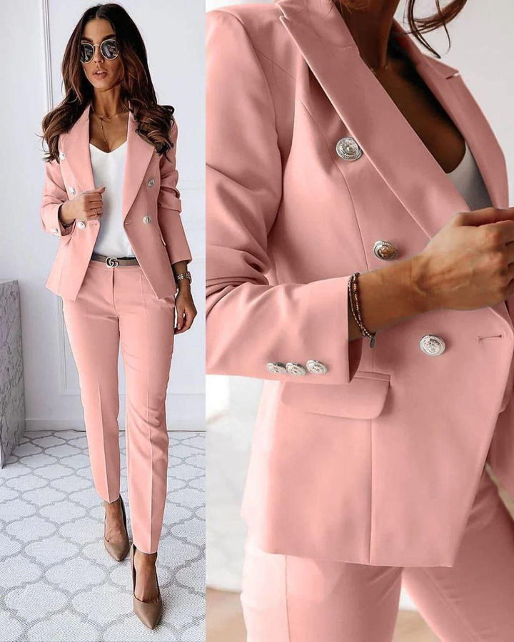 Levoire | Ensemble Élégant Pour Femmes Pour L'Été Rose clair