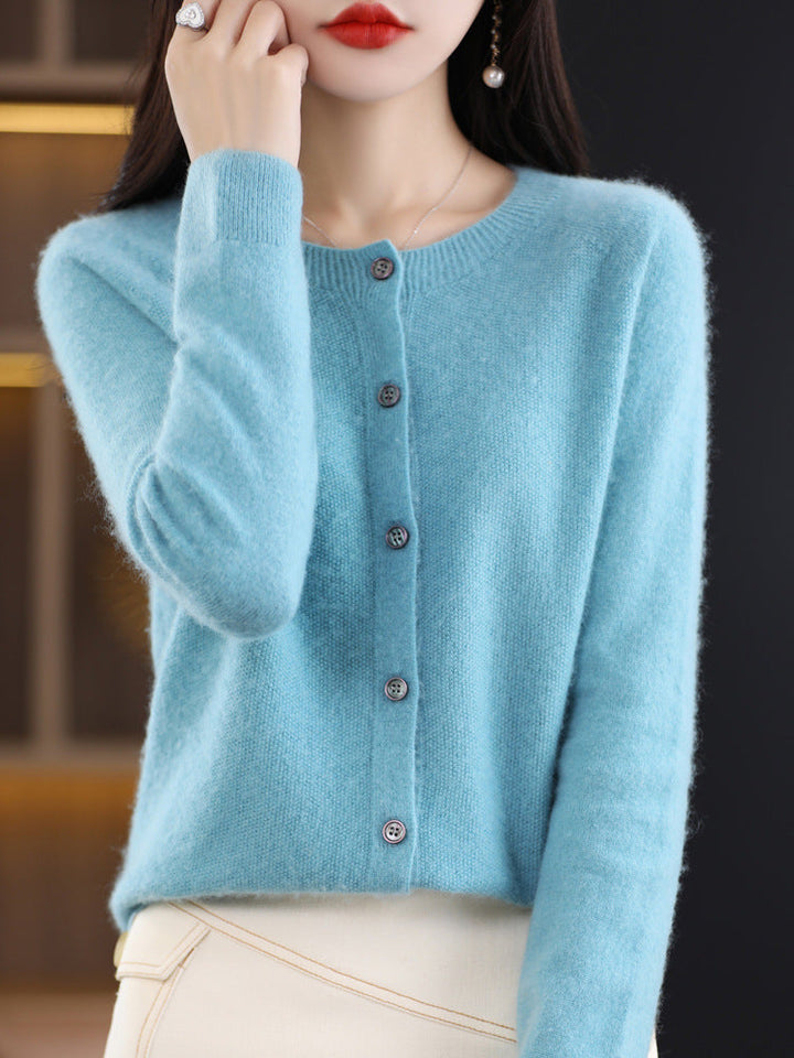 Levoire | Manteau ample à col rond Bleu