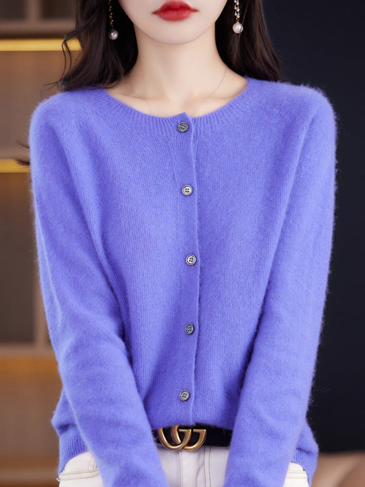 Levoire | Manteau ample à col rond Bleu pervenche