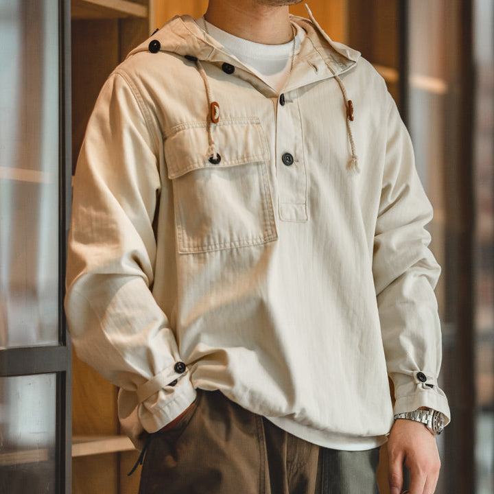 Levoire | Sweat À Capuche Extérieur Élégant Avec Des Détails Fonctionnels