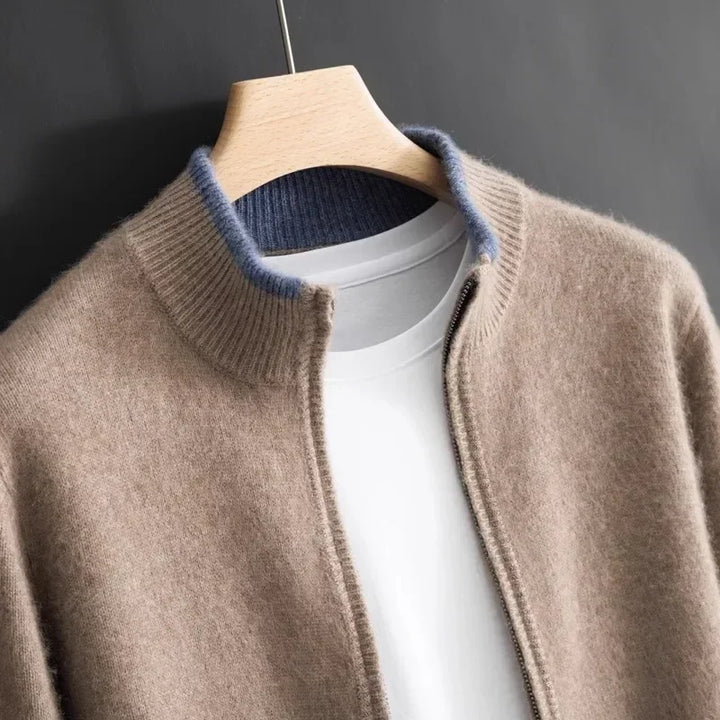 Levoire | Veste Zippée Avec Sensation De Cachemire