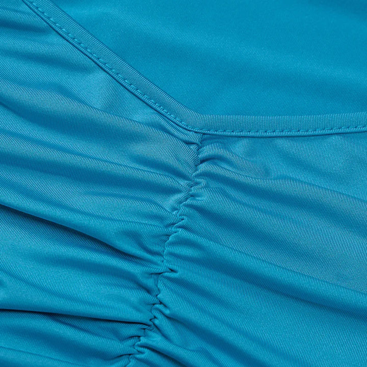 Levoire | Robe Mini À Volants Froncés Sans Dos